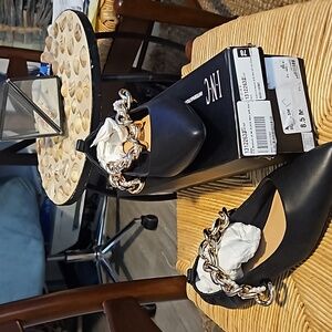 INC BLACK ANYAP FLAT SHOES SIZE 8.5M